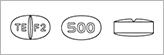 MET500剤形図