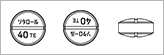 STL40mg剤形図